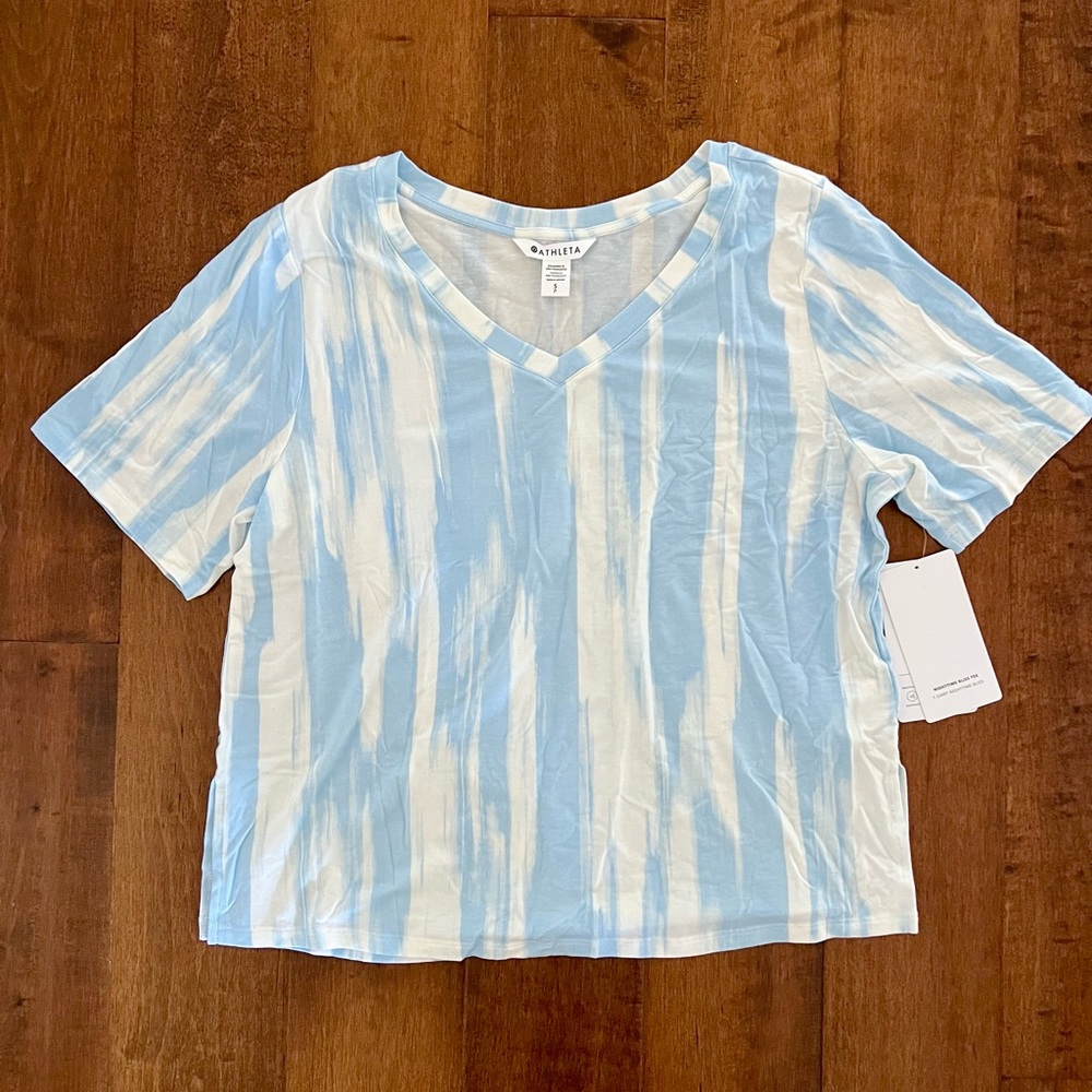 NWT Athleta Nighttime Bliss Sleep Sleep Tee size Small